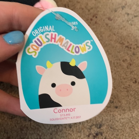 Connor the Cow Squishmallow - Picture 2 of 3